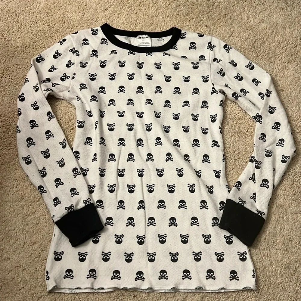 Boys Joe Boxer skull Pajama top